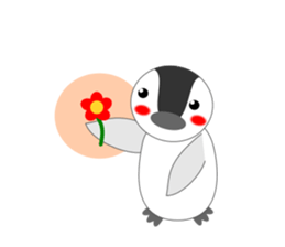 Healthy children Penguin sticker #5145821