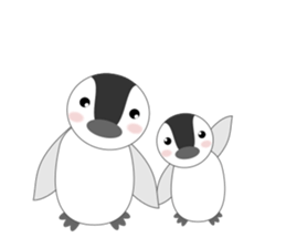 Healthy children Penguin sticker #5145828