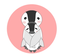 Healthy children Penguin sticker #5145829