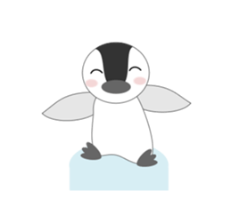 Healthy children Penguin sticker #5145832