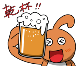 Chouzou Ninja Bird sticker #5145929