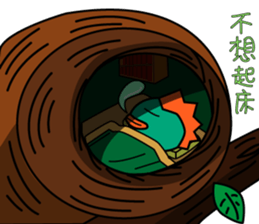 Chouzou Ninja Bird sticker #5145963