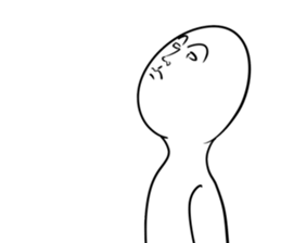 A choice! Expression of the face sticker #5146371