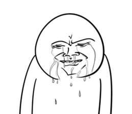 A choice! Expression of the face sticker #5146374