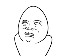 A choice! Expression of the face sticker #5146375