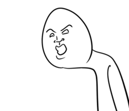 A choice! Expression of the face sticker #5146376