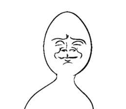 A choice! Expression of the face sticker #5146378