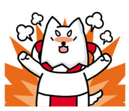 Iwata city official SHIPPEI sticker sticker #5146551