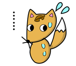 Cute, Japanese folktale sticker sticker #5146658