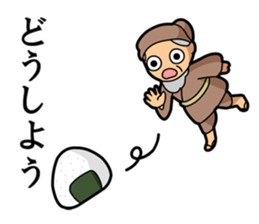 Cute, Japanese folktale sticker sticker #5146664