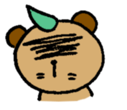 NO PANDA! RACCOON DOG! sticker #5146707