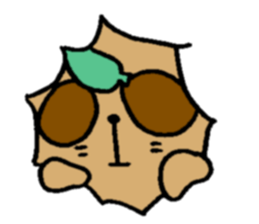 NO PANDA! RACCOON DOG! sticker #5146711