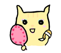 Cat parent and child sticker #5146895