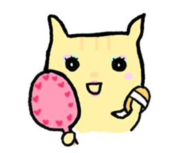 Cat parent and child sticker #5146895