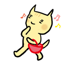 Cat parent and child sticker #5146897