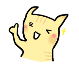 Cat parent and child sticker #5146908