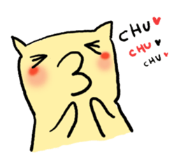 Cat parent and child sticker #5146916