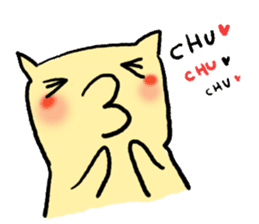 Cat parent and child sticker #5146916