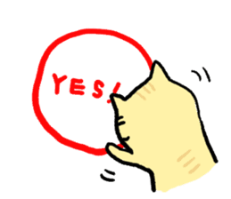 Cat parent and child sticker #5146917