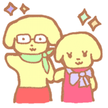 pomme and pommie sticker #5147007