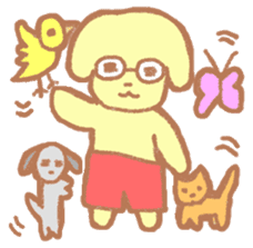 pomme and pommie sticker #5147029