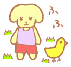 pomme and pommie sticker #5147033