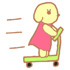 pomme and pommie sticker #5147043