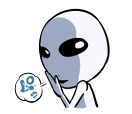we are alien sticker #5147184