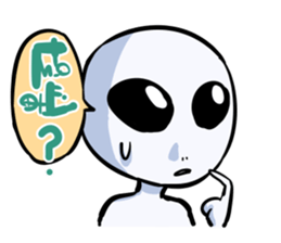 we are alien sticker #5147188