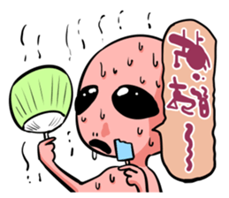 we are alien sticker #5147193