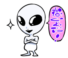 we are alien sticker #5147198