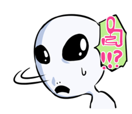 we are alien sticker #5147202
