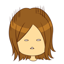 Stupid girl sticker #5147204