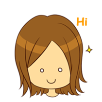 Stupid girl sticker #5147207