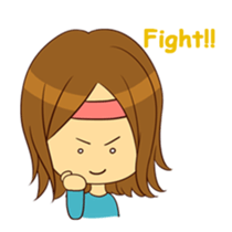 Stupid girl sticker #5147209