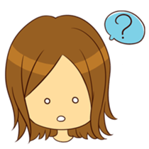 Stupid girl sticker #5147219