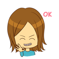 Stupid girl sticker #5147220