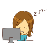 Stupid girl sticker #5147223