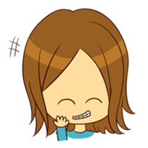 Stupid girl sticker #5147226