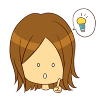 Stupid girl sticker #5147230