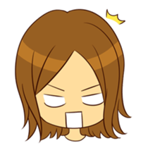 Stupid girl sticker #5147231