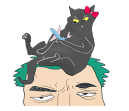 Mr.pEtEr" and his cat sticker #5147339