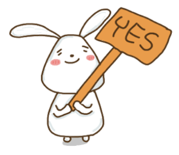 what the rabbit sticker #5147500