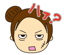 Little Boy and Mom sticker #5147777