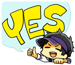 samurai naokiniisan sticker #5148615