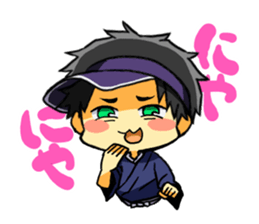 samurai naokiniisan sticker #5148618