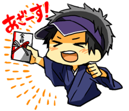 samurai naokiniisan sticker #5148624