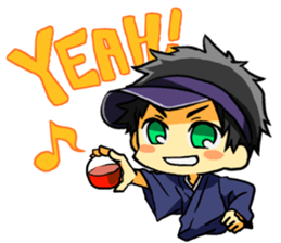 samurai naokiniisan sticker #5148625