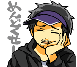 samurai naokiniisan sticker #5148642