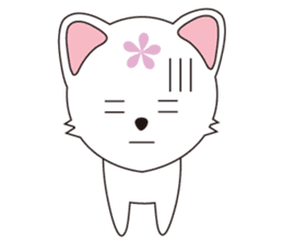 Flower Huli Gou - sporty sticker #5151006